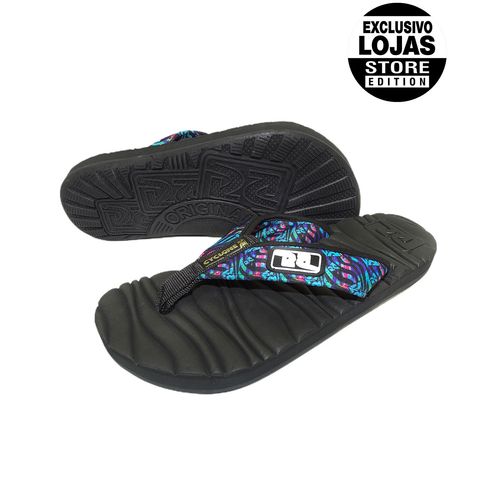 Chinelo-Deck-Water-Lines-Preto