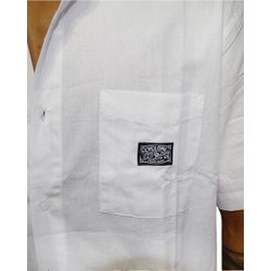 Crop-Camisa-Tecido-Eiger-Metal-Branco